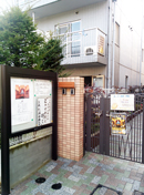 野方ウエスレアン・メソヂスト教会　入り口